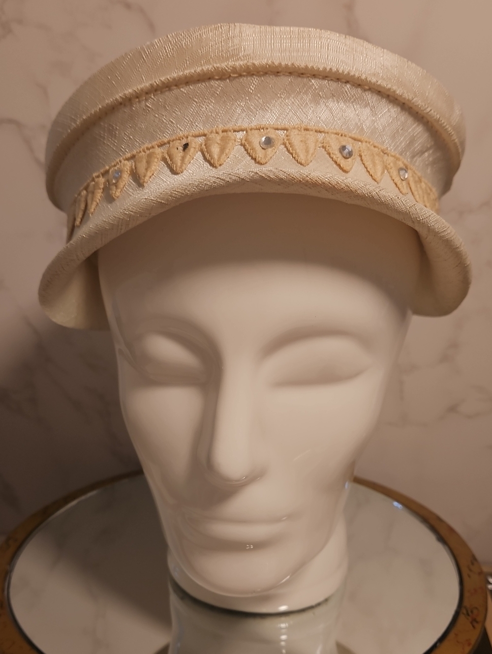 Vintage Cream Hat